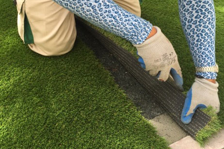 Grass installation UAE